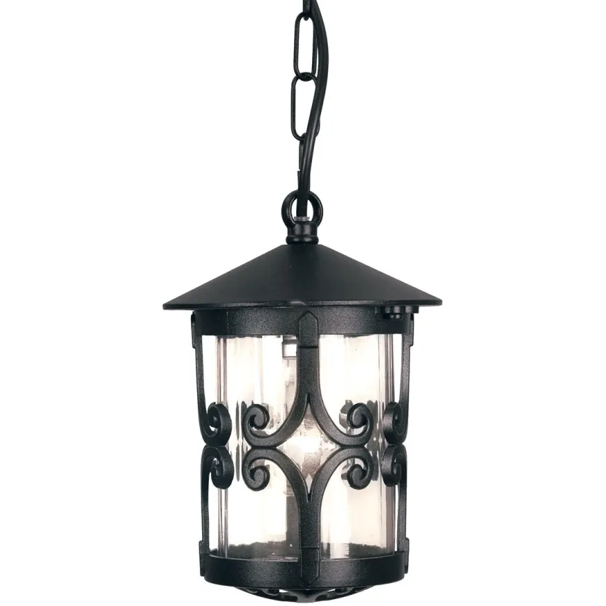 Hereford Black - Elstead Lighting - lampa wisząca ogrodowa