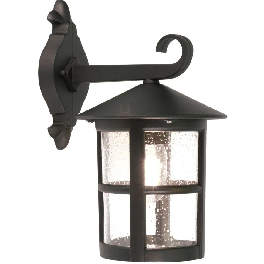Hereford Black H34 - Elstead Lighting - kinkiet ogrodowy