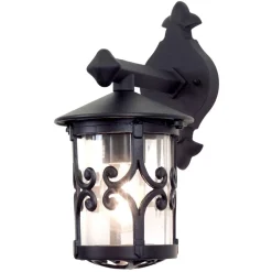 Hereford Black H31 - Elstead Lighting - kinkiet ogrodowy