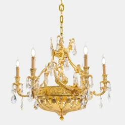 Heritage 912/6+6-Sh/G - Possoni - lampa wisząca