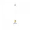Hermanos A White-Solid Brass - Nowodvorski - lampa wisząca nowoczesna