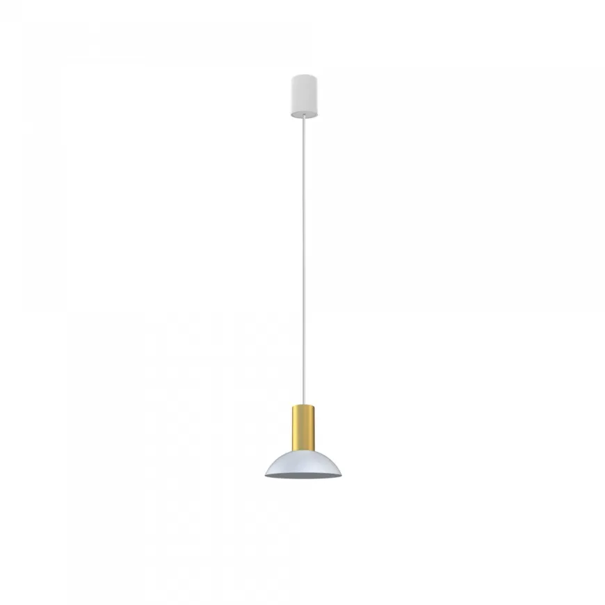 Hermanos C White-Solid Brass - Nowodvorski - lampa wisząca nowoczesna