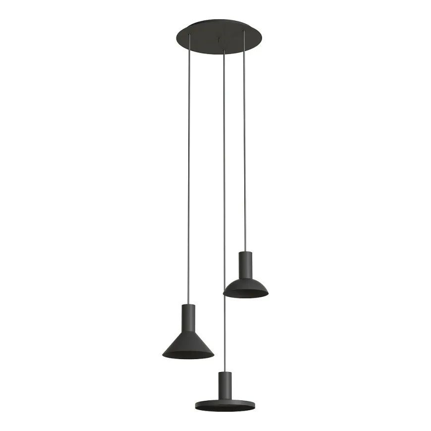 Hermanos Iii Black 10905 - Nowodvorski - lampa wisząca