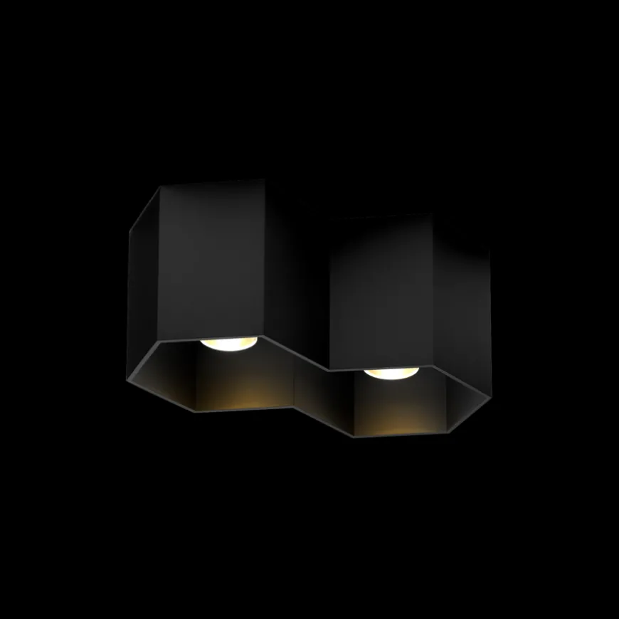 Hexo 2.0 LED czarny - Wever & Ducré - spot