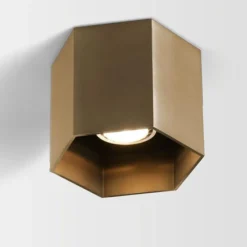 Hexo 1.0 LED złoty - Wever & Ducré - spot