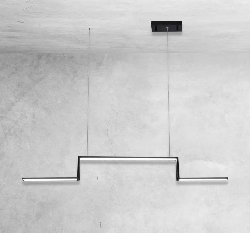 Hibari (czarny) 4000K - Antigo - lampa wisząca