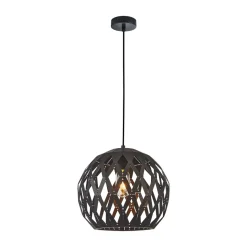 Hilo Black I - Italux - lampa wisząca