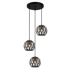 Hilo Black III - Italux - lampa wisząca