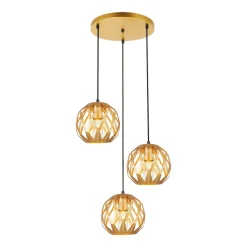 Hilo Gold III - Italux - lampa wisząca