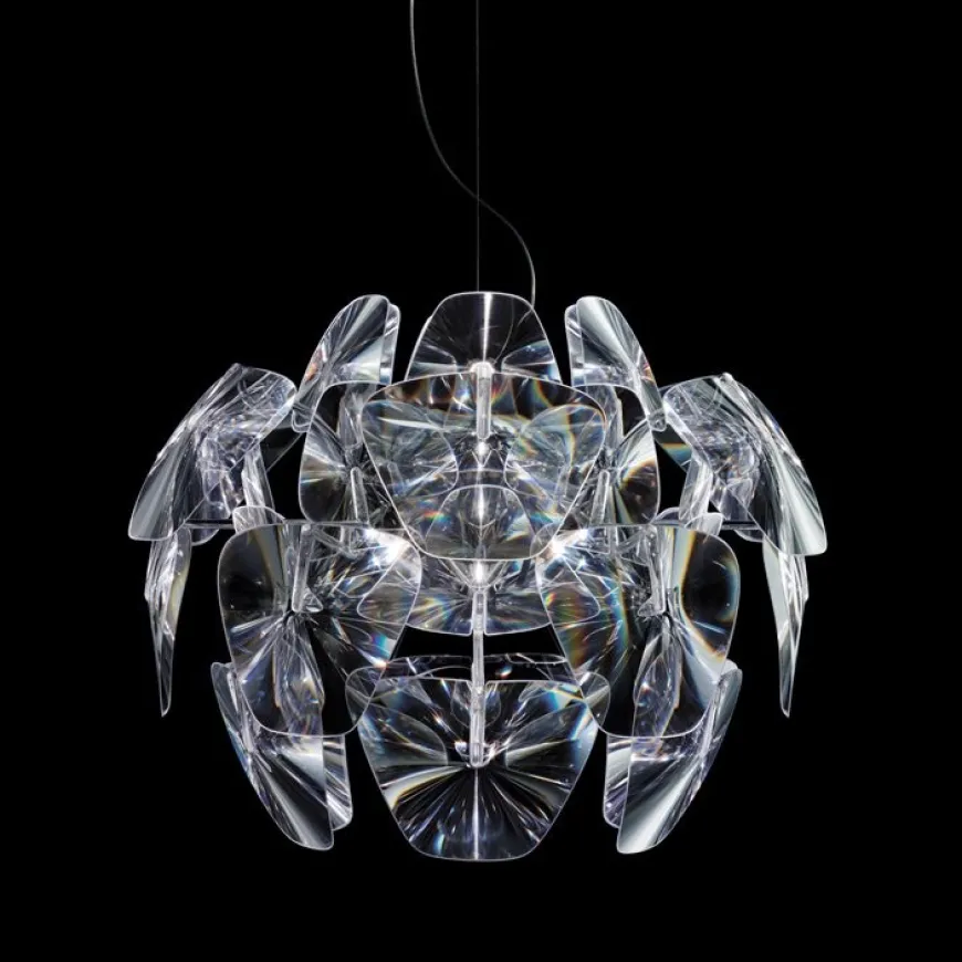 Hope Ø72 przezroczysty - Luceplan - lampa wisząca