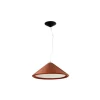 Hue In Ø70 bordowy - Faro - lampa wisząca