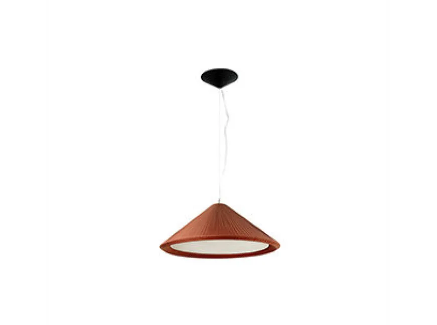 Hue In Ø70 bordowy - Faro - lampa wisząca