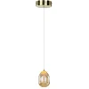 Huelto I gold - Italux - lampa wisząca nowoczesna