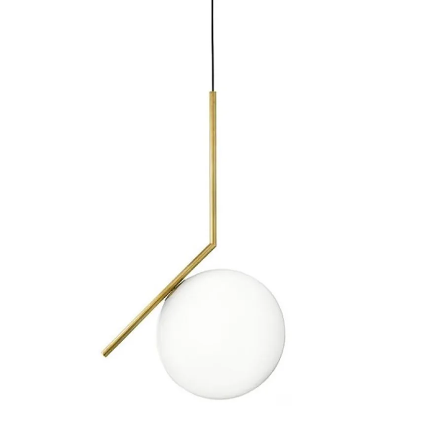 Ic S2 Ø30 mosiądz - Flos - lampa wisząca
