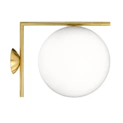 Ic W1 L28 mosiądz - Flos - lampa ścienna