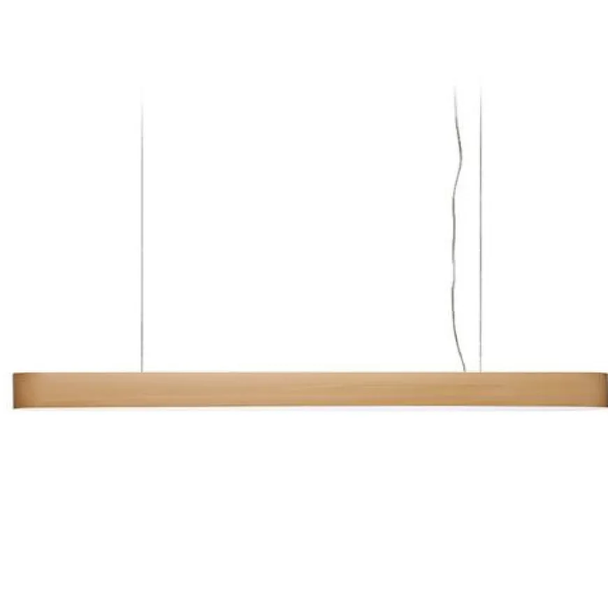I-Club Slim Long Slim led jasnobrązowy - Luzifer LZF - lampa wisząca