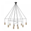 Imbria Brass X - Nowodvorski - lampa wisząca nowoczesna