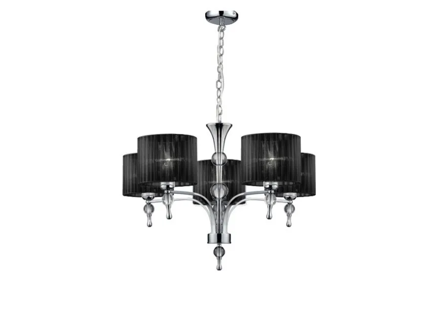 Impress 5 Black - Azzardo - lampa wisząca