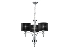 Impress 3 Black - Azzardo - lampa wisząca