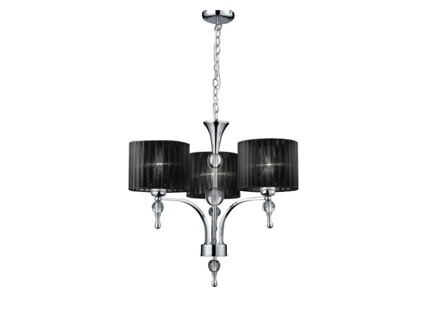 Impress 3 Black - Azzardo - lampa wisząca