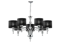 Impress 7 Black - Azzardo - lampa wisząca