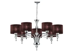 Impress 7 Brown - Azzardo - lampa wisząca