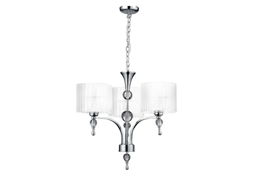 Impress 3 White - Azzardo - lampa wisząca