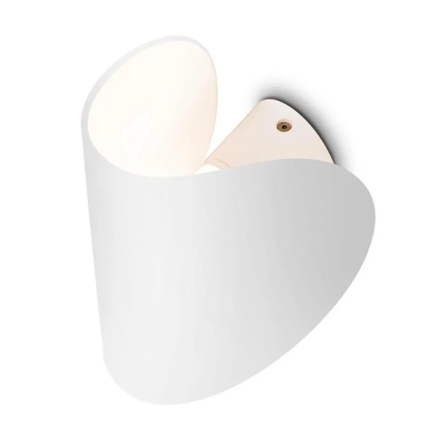 Io H16,5 biały matowy - Fontana Arte - lampa ścienna