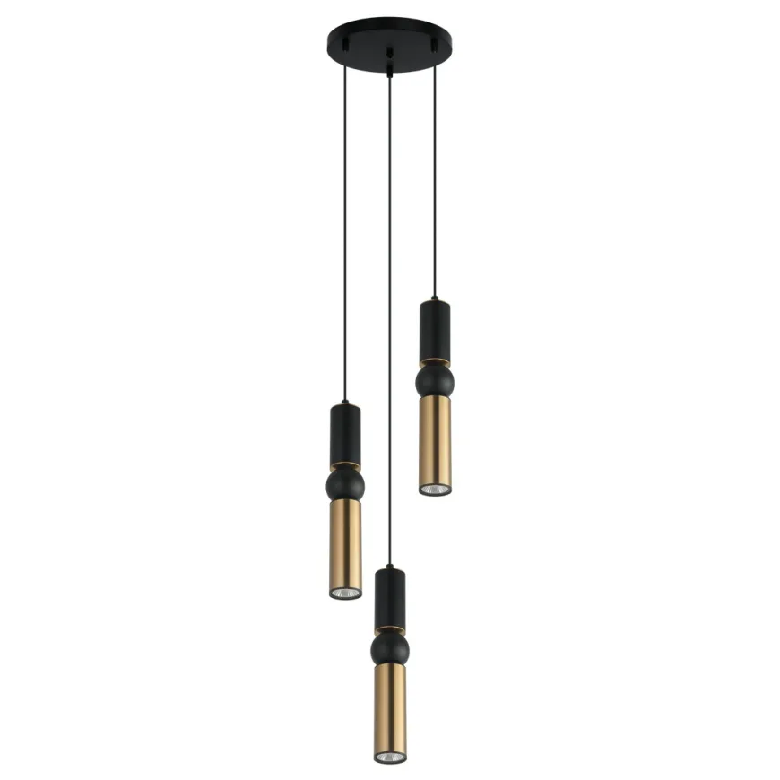 Isidora III mosiądz - Italux - lampa wisząca