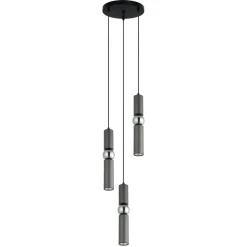 Isidora III szary - Italux - lampa wisząca