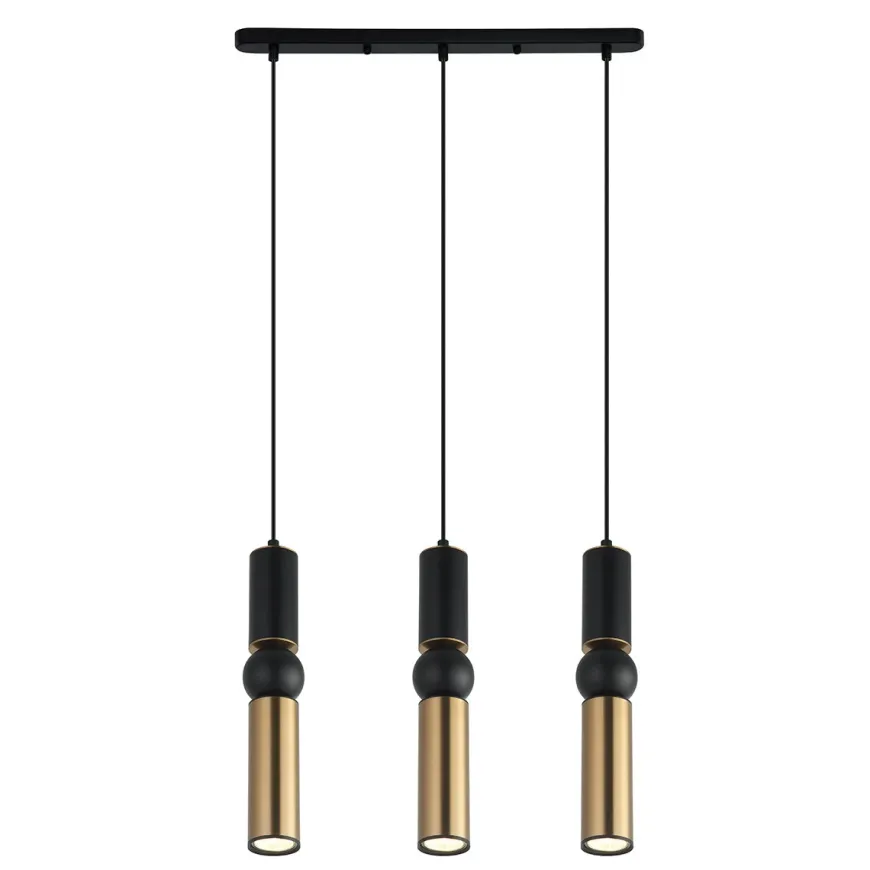 Isidora III złoty - Italux - lampa wisząca