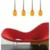 Izza 4 Amber - Azzardo - lampa wisząca