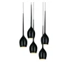 Izza 5 Black - Azzardo - lampa wisząca