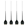 Izza 4 Black - Azzardo - lampa wisząca