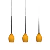 IZZA 3 MAT AMBER - Azzardo - lampa wisząca