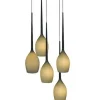 Izza 5 Olive - Azzardo - lampa wisząca