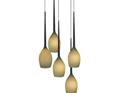 Izza 5 Olive - Azzardo - lampa wisząca