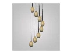 Izza 8 Olive - Azzardo - lampa wisząca