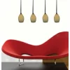 Izza 4 Olive - Azzardo - lampa wisząca
