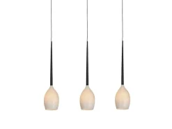 IZZA 3 SHINY WHITE - Azzardo - lampa wisząca