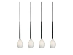 Izza 4 White - Azzardo - lampa wisząca