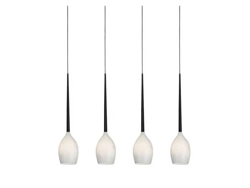 Izza 4 White - Azzardo - lampa wisząca