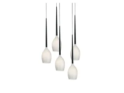 Izza 5 White - Azzardo - lampa wisząca