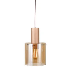 Javier Bronze I - Italux - lampa wisząca