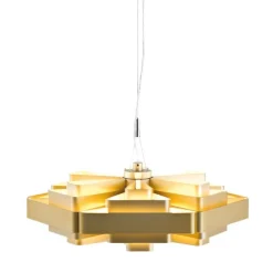J.J.W 04 G złoty - Wever & Ducré - lampa wisząca