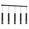 Joker Black-Gold V - Milagro - lampa wisząca nowoczesna