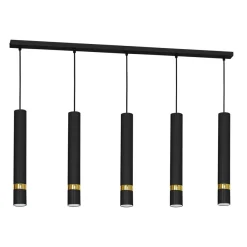 Joker Black-Gold V - Milagro - lampa wisząca nowoczesna