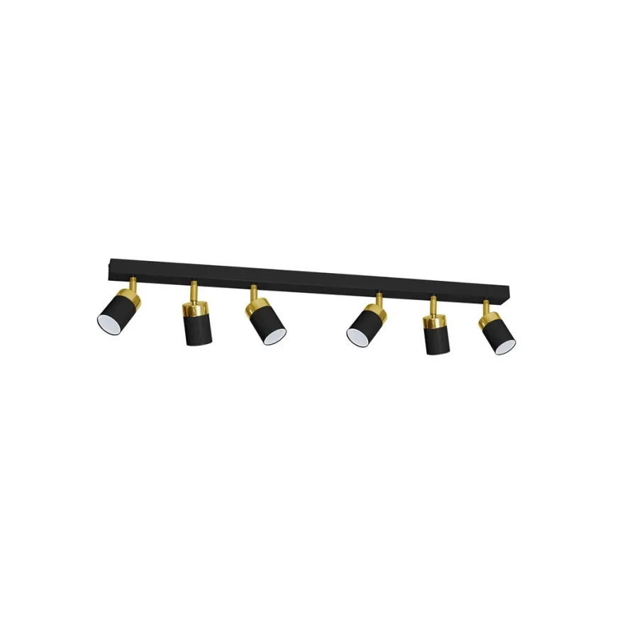 Joker Black-Gold Vi - Milagro - oprawa punktowa nowoczesna