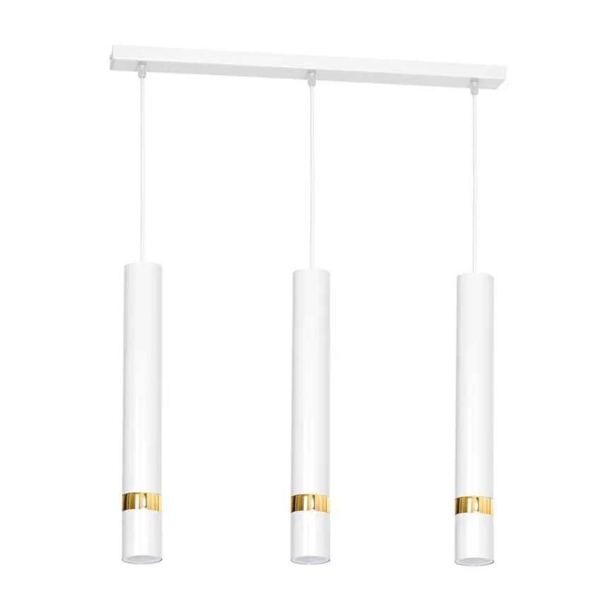 Joker White-Gold III - Milagro - lampa wisząca nowoczesna