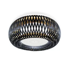 Kalatos Ø63 czarny, złoty - Slamp - lampa sufitowa